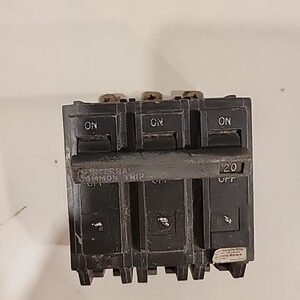 GE THQB32020 3 Pole 20A 240V Circuit Breaker