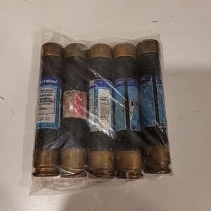 Lot (5) Littelfuse FLSR40 40 Amp 600V Dual Element Class RK5 Indicator Fuse