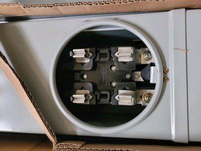 Ge Midwest Electric MW125/MW200 200 Amp 240V 2 Phase Meter Socket - Image 3