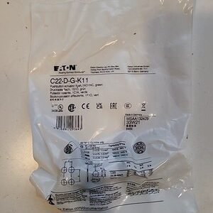 Eaton C22-D-G-K11 Pushbutton Actuator.