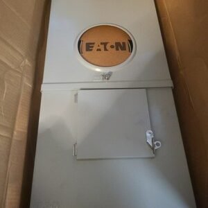 Eaton 200A Enclosed Meter Socket Breaker Type 3R 1PH 120/240 MBB200BTSG
