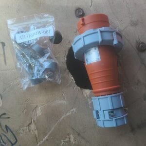 One Arrow Hart Pin Sleeve Watertight Plug 420P12W 20A 3 Pole 4 Wire 125/250VAC