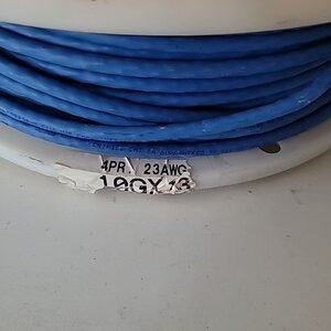 Belden 10GX13 23/4P 625MHz Cat6A  U/UTP Networking Cable CMP Blue 250ft