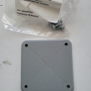 Ge Tccp Raintight Hub,3.5Inwx3.5Inl Hub Cover