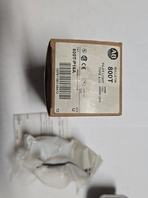 ALLEN BRADLEY 800T-P16A PILOT LIGHT 120V 50/60HZ AMBER SERIES T NIB - Image 2