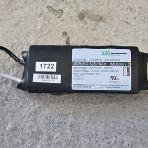 NEW Pull Macron 12W LED Driver 120V to 35V-42V 300mA Transformer Power Supply