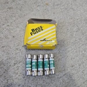 COOPER BUSSMANN, FNQ-5, TRON 5 AMP FUSE LOT OF 5 NOS
