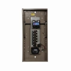 EATON CHSUR24B100E 1-Phase Main Breaker Surge Installed Loadcenter, 120/240 VAC,