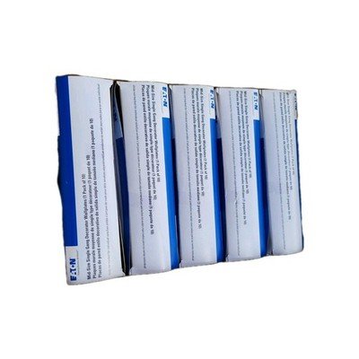 Case of 50 Eaton White 1G UNBREAKABLE Mid-Size Wallplates Decora Cover PJ26W - Image 4