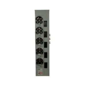 EATON 1MM512RRL Meter Box 800A, 125A per socket Indoor Outdoor 5 Sockets NEMA 3R
