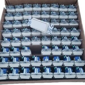 64 Eaton Light Almond Decorator Rocker Light Switch 15A Single Pole Bulk 7501LA
