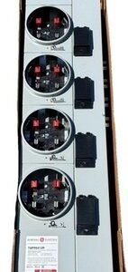 GE TMPR8412RHB 4 Gang Meter Mod III 120/240-VAC 1-Ph; 208/240-VAC 3-Ph 800-Amp