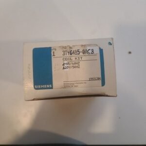 NOS SIEMENS ALLIS 3TY6 485-0AC8 240V 60HZ 220V 50HZ #817PT145*CO