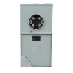 GE TSMR420CSFLFMG 200A 4/8 Circuit Outdoor Load Center Top/Bottom Feedthru Lugs