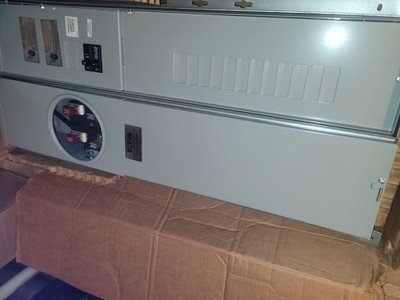 Eaton MBE1224PVL125F Meter MAIN COMBO 10K BR125A MB 240V 1PH 4-Term Flush Mount - Image 2