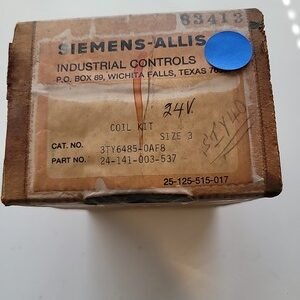 Siemens 3TY6485-0AA8 Coil Kit Size 3 115 V