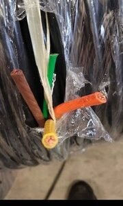 4/3-#8 THHN TC TRAY CABLE-Brown Orange Yellow 4 Awg 100ft Coil Cut COPPER
