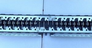 GE TSM2020CSCUP INTERIOR CIRCUIT BREAKER BUSS BAR 20-SPACE 40-CIRCUIT 200A