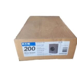 Eaton 200 Amp Meter Socket #UHTRS213CE Ringless Type Overhead/Underground NIB