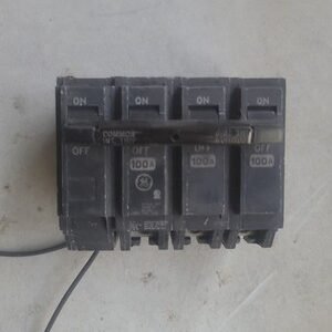 General Electric GE TQSTA1 Circuit Breaker  100A 3P