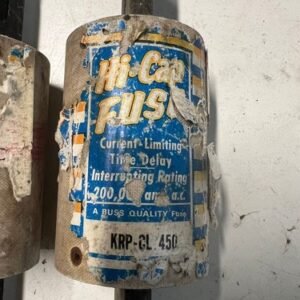 2 Fuses BUSSMANN KRP-CL-450 450A/AMP FUSE