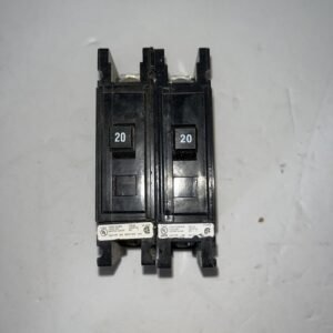 (2) Cutler Hammer E7819 20 AMP Circuit Breaker 1 POLE Quick lag 120/240V 814C1