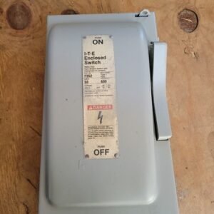 Siemens ITE F352 600 VAC 60 Amp Heavy Duty Enclose Fusible Switch F-352 (