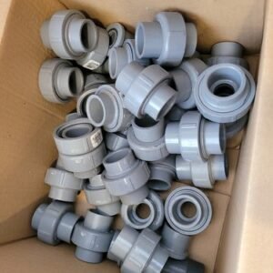 1" SCH80 CPVC Plastic Pipe Union with EPDM O-Ring Schedule 80,  NOT FIT STANDARD
