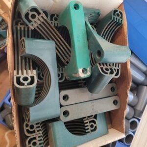 20ct STAUFF GR8 PLASTIC TUBE CLAMP COMPONENT, SINGLE CHANNEL