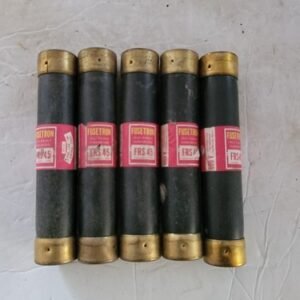 Lot of 5 Fusetron FRS-45 Time-Delay Class K9 Duel Element Fuses 45 AMP 600 Volt