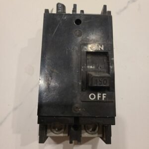 SQUARE D Q2L-2150 CIRCUIT BREAKER 120/240V 2 POLE 150A 150 AMP Side Crack