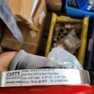 C276-4.5-FV150-NF 4.5 View 6.75 Od .75 Thick