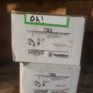 Lot Of 2 Appleton T150-A T150A Conduit Body 1 1/2" Form 85
