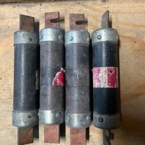LOT OF 4 ECON Busstron ECS 200 200 Amp Time Delay Dual Element 600 V Fuses