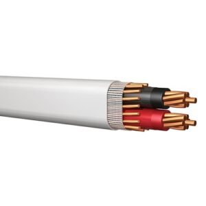 100ft 8-8-8 Copper SEU Service Entrance Cable PVC Jacket Gray  Coil Cut