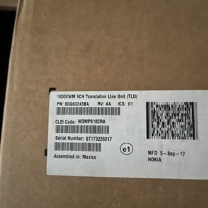 Nokia_Alcatel-Lucent 8DG63245BA_1830VWM TLU NEW!!!
