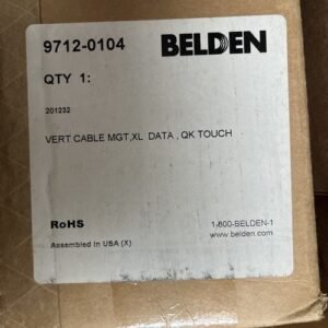 Belden cable Management XL Data Qk Touch 36 Rack 9712-0104