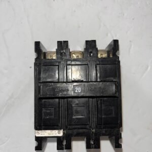 Cutler-Hammer 20 Amp 3 Pole Circuit Breaker - cat. no. qc3020h