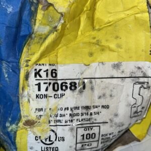 Erico CADDY, K16, 170680 Kon-Clip For 1" EMT (Only 50 pcs in box)