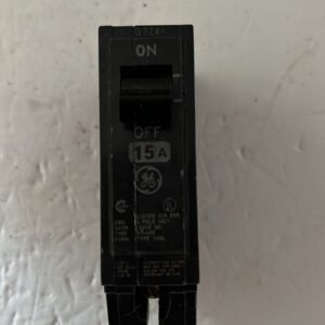 GE THQL1115  15 AMP  1 POLE   120/240 VAC PLUG IN CIRCUIT BREAKER