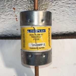Bussmann DUAL ELEMENT TIME DELAY LPJ-225SP 225 Amp Class J Fuse Low Peak 600vac