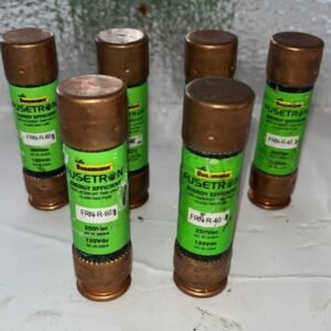 Bussmann Fusetron FRN-R-60 Dual Element Time Delay Fuse 60A 250V Lot of 6