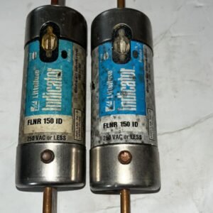LOT of 2 - Littelfuse FLNR 150 ID 150 Amp Fuse Buss Power Guard Class