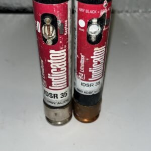 LOT of 2 LITTELFUSE IDSR-35 INDICATOR FUSE 600V