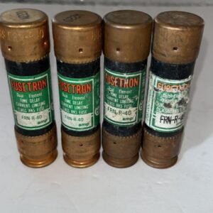 LOT of (4) Bussmann FRN-R-40 Fuses 40A 250V