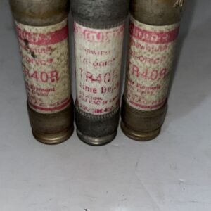 Lot Of 3 Gould Shawmut TR40R  Fuses Fuse 40A 250V