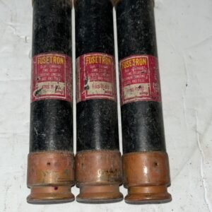 Fusetron FRS-R-60 Amp Dual Element Time- Delay 600V Fuse Lot of 3