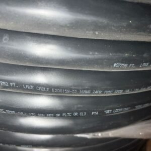 LAKE CABLE 16 AWG 24PR PLTC SPOS 105C 300V 10FT to 100FT Coil cut 48 Conductors