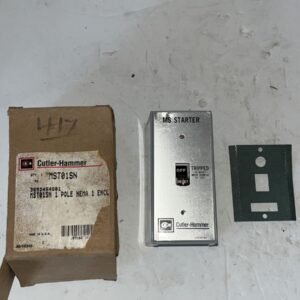 New NOS Cutler-Hammer MST01SN 1 Pole Motor Starter Switch and Enclosure JMS Z