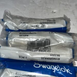 Lot of 4 Swagelok Stainless Hose Fittings SS-TP8-TA8